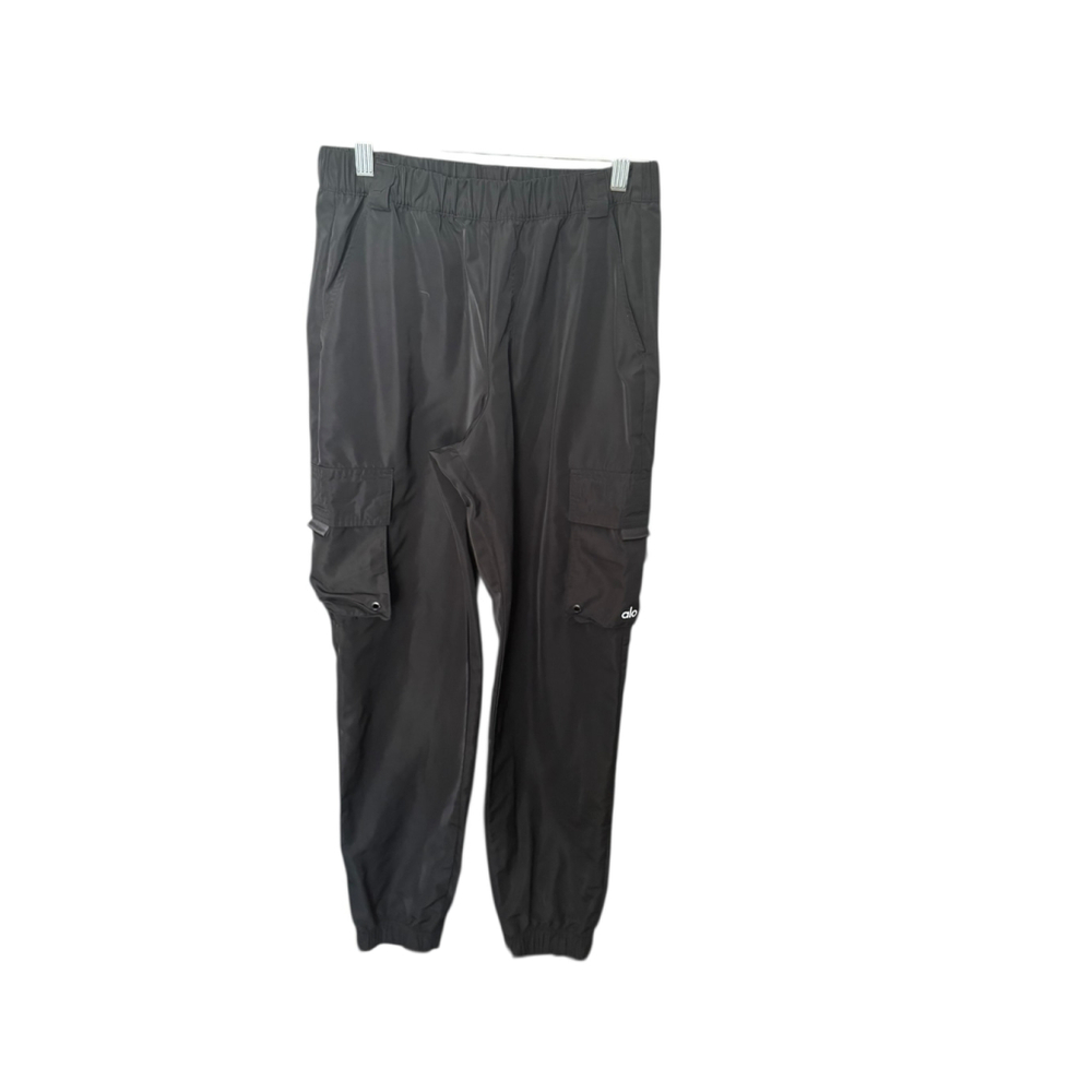 Women's Alo Yoga Black Cargo Track Pants S